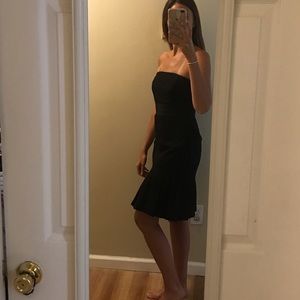 NWT White House Black Market strapless dress